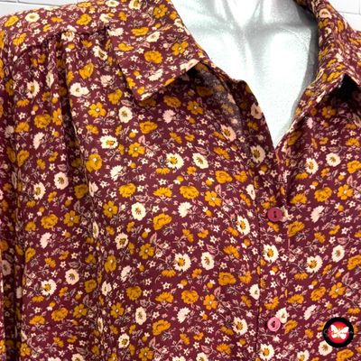 Camisa con estampado florecitas PRIMARK Talla 44