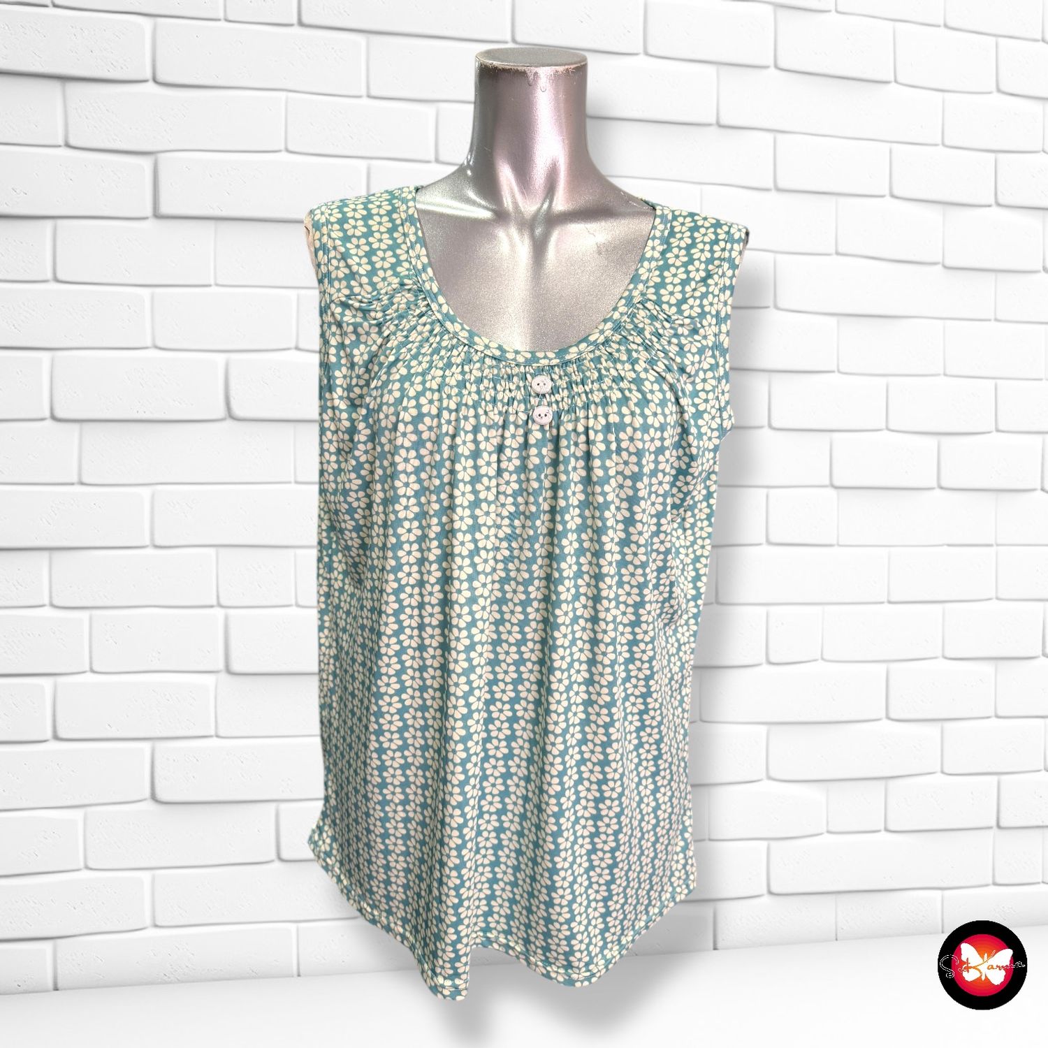Blusa con estampado Talla L/XL