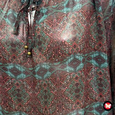 Blusa traslúcida ZARA Talla S