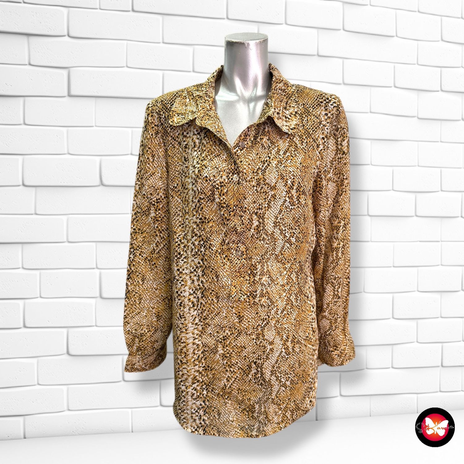 Blusa con estampado Talla 44