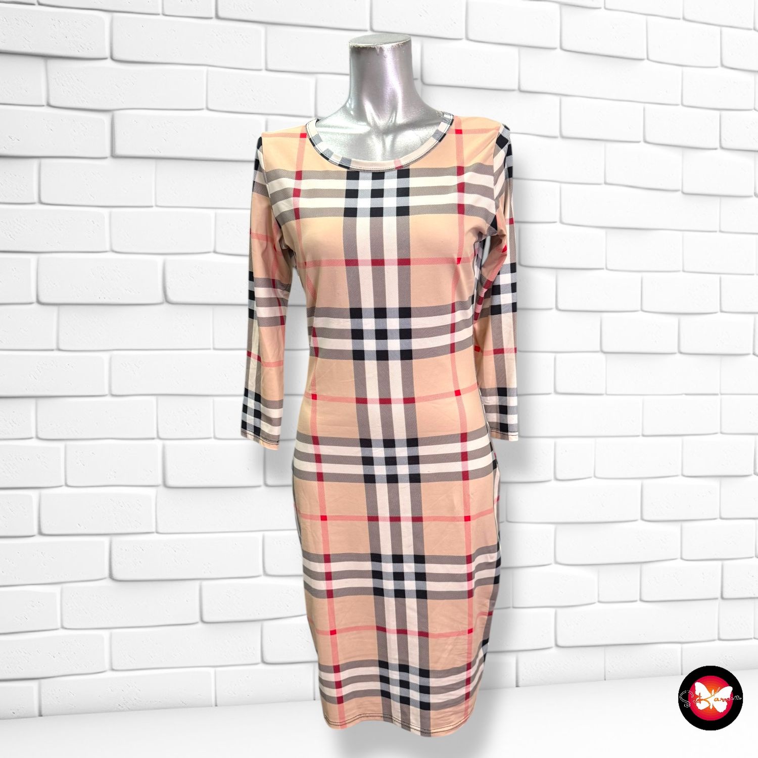 Vestido con estampado Talla S