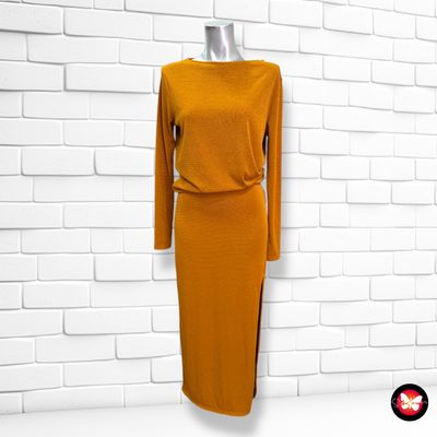 Vestido largo básico largo ajustado PULL&amp;BEAR Talla XS