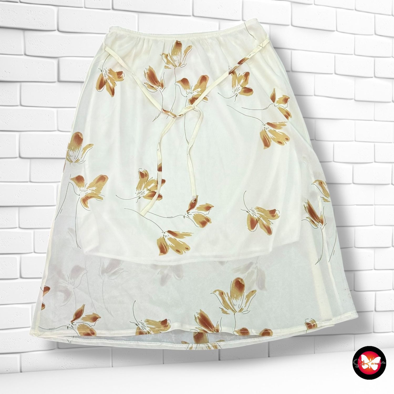 Falda con estampado Talla S