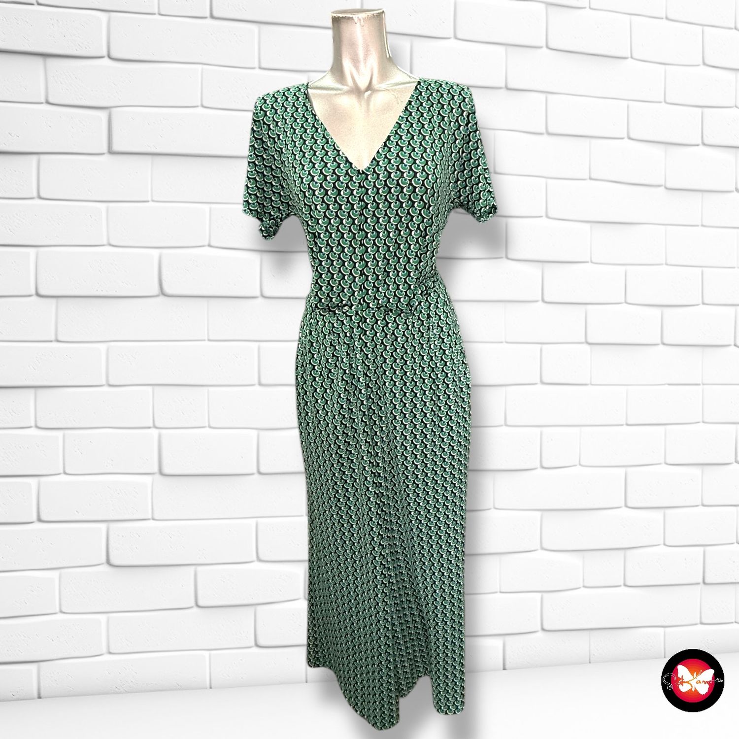 Vestido con estampado ROBE LÉGÉRE by VERA MONT Talla 38