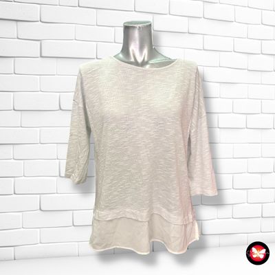 Jersey con lurex y blusa SRADIVARIUS BASICS Talla M