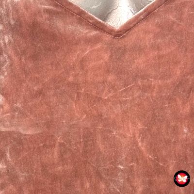 Blusa de noche de terciopelo DIVIDED Talla S