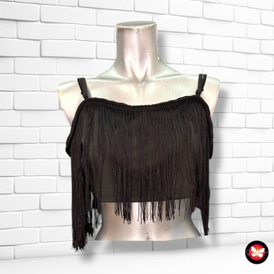 Blusa cropped de noche SHEIN Talla XL