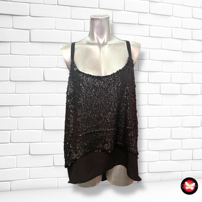 Blusa de noche de lentejuelas ATMOSPHERE Talla 40