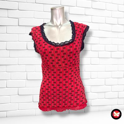 Blusa con estampado Talla M