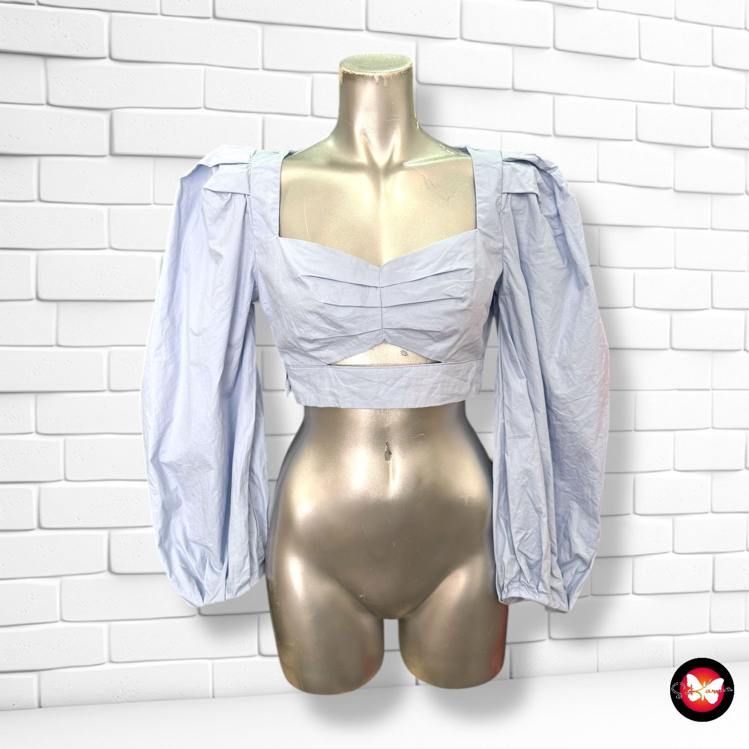 Blusa cropped SHEIN Talla XS