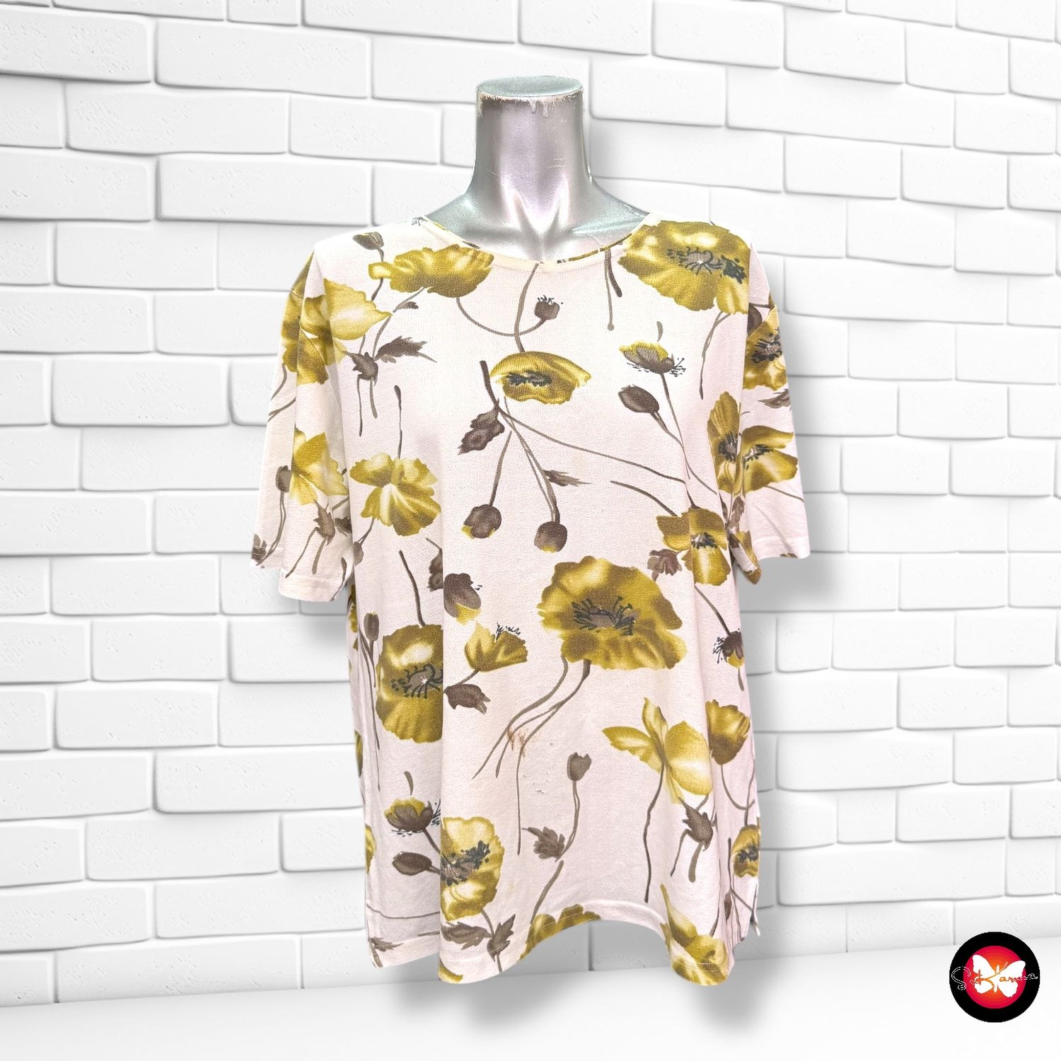 Blusa con estampado C&amp;A Talla M