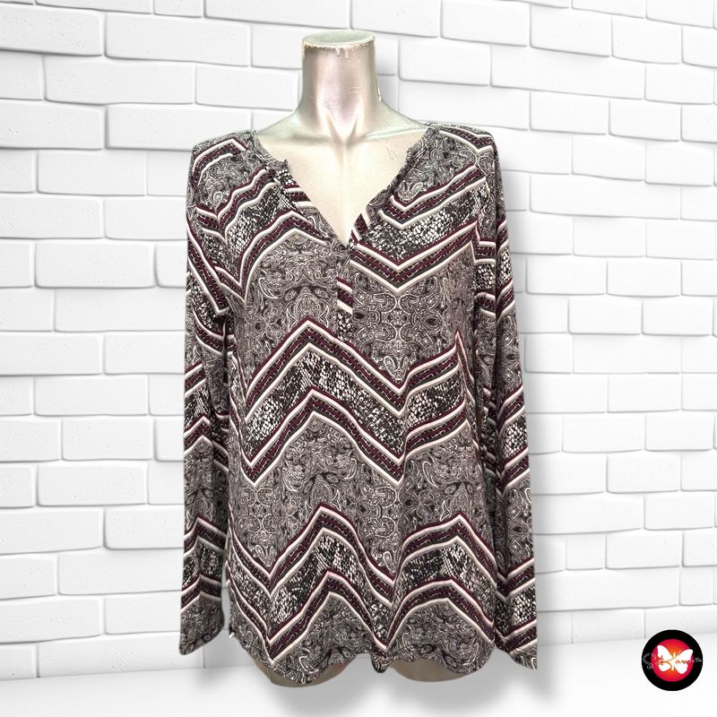 Blusa con estampado COLOURS Talla M