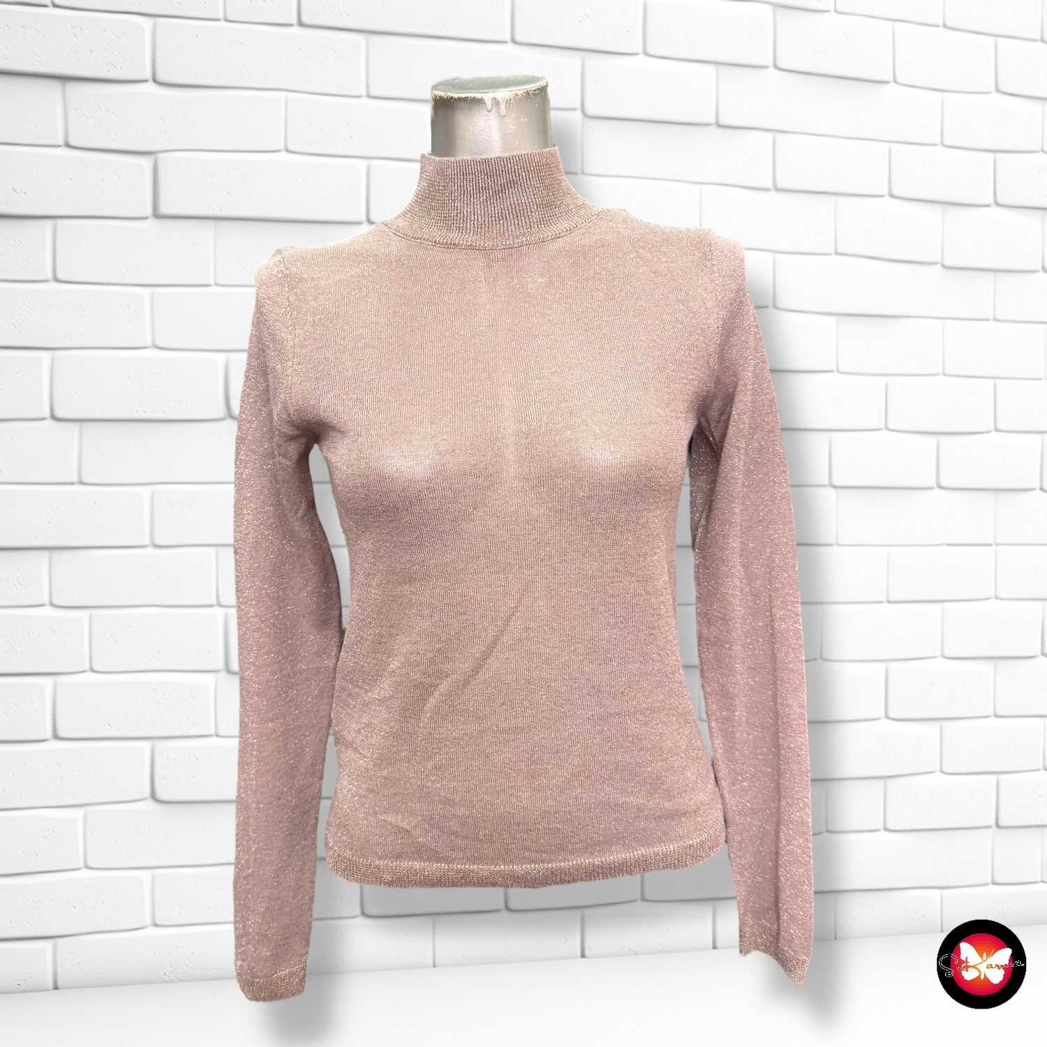 Jersey de noche con lurex MANGO Talla XS