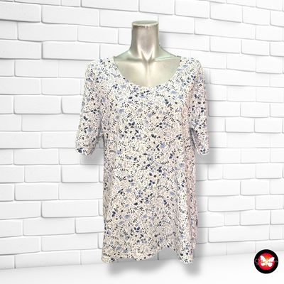 Camiseta de florecitas Talla L