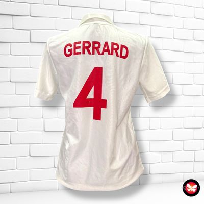 Camiseta fútbol ENGLAND · GERRARD Talla Niño 12 años