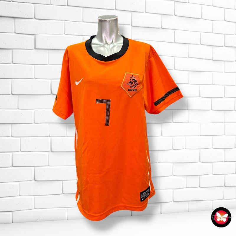 Camiseta fútbol KNVB · ROBBEN Talla Hombre M