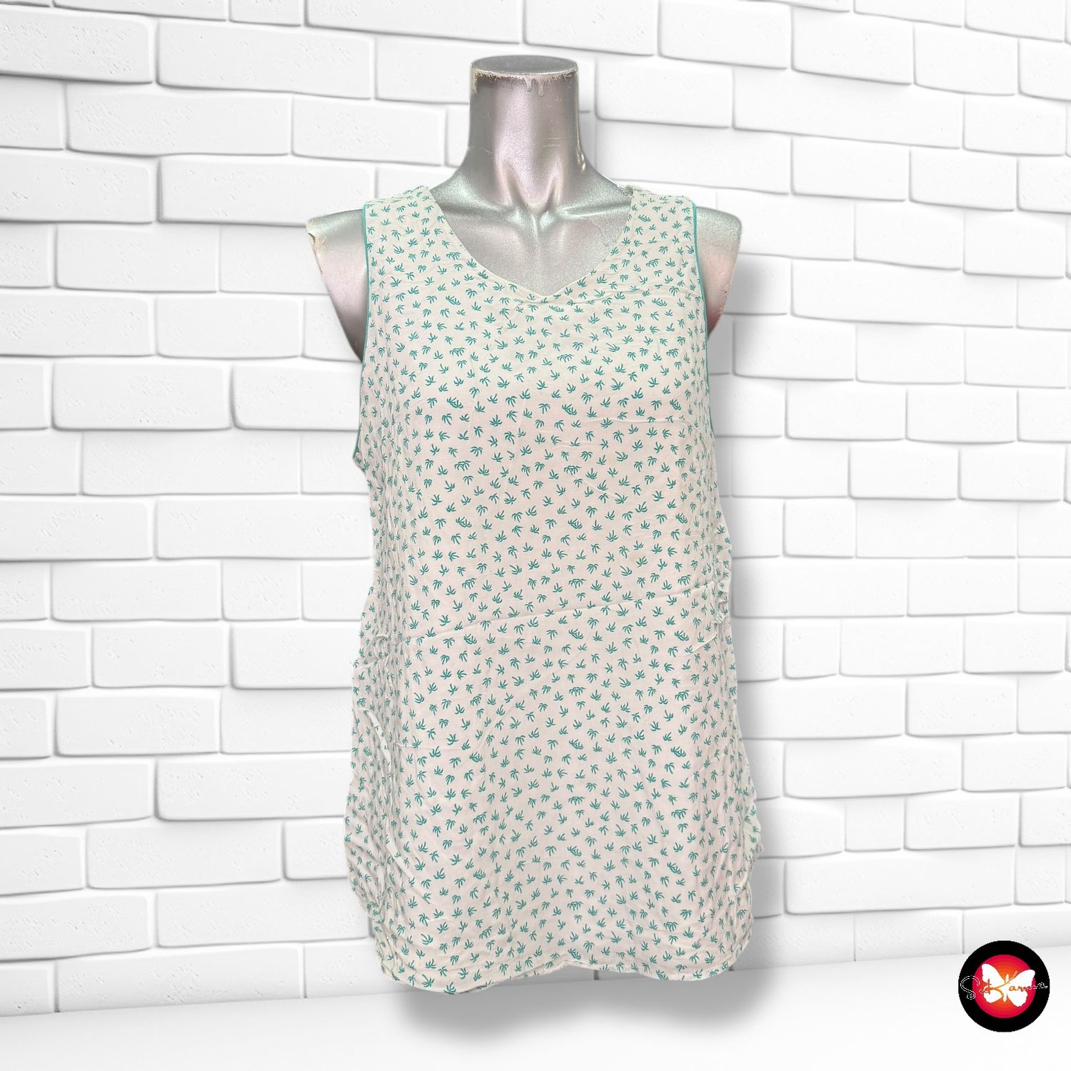 Blusa con estampado TEX Talla 40