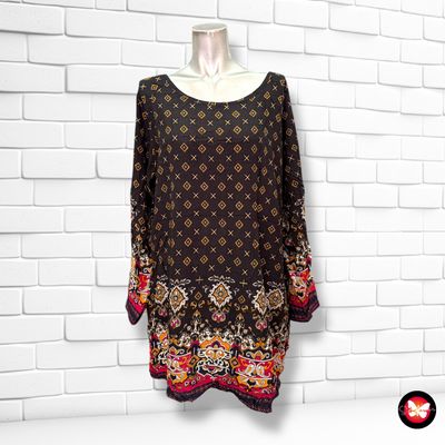 Blusón con estampado ZANZEA Talla XXL