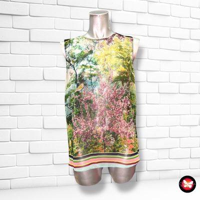 Blusa con estampado ZARA Talla S