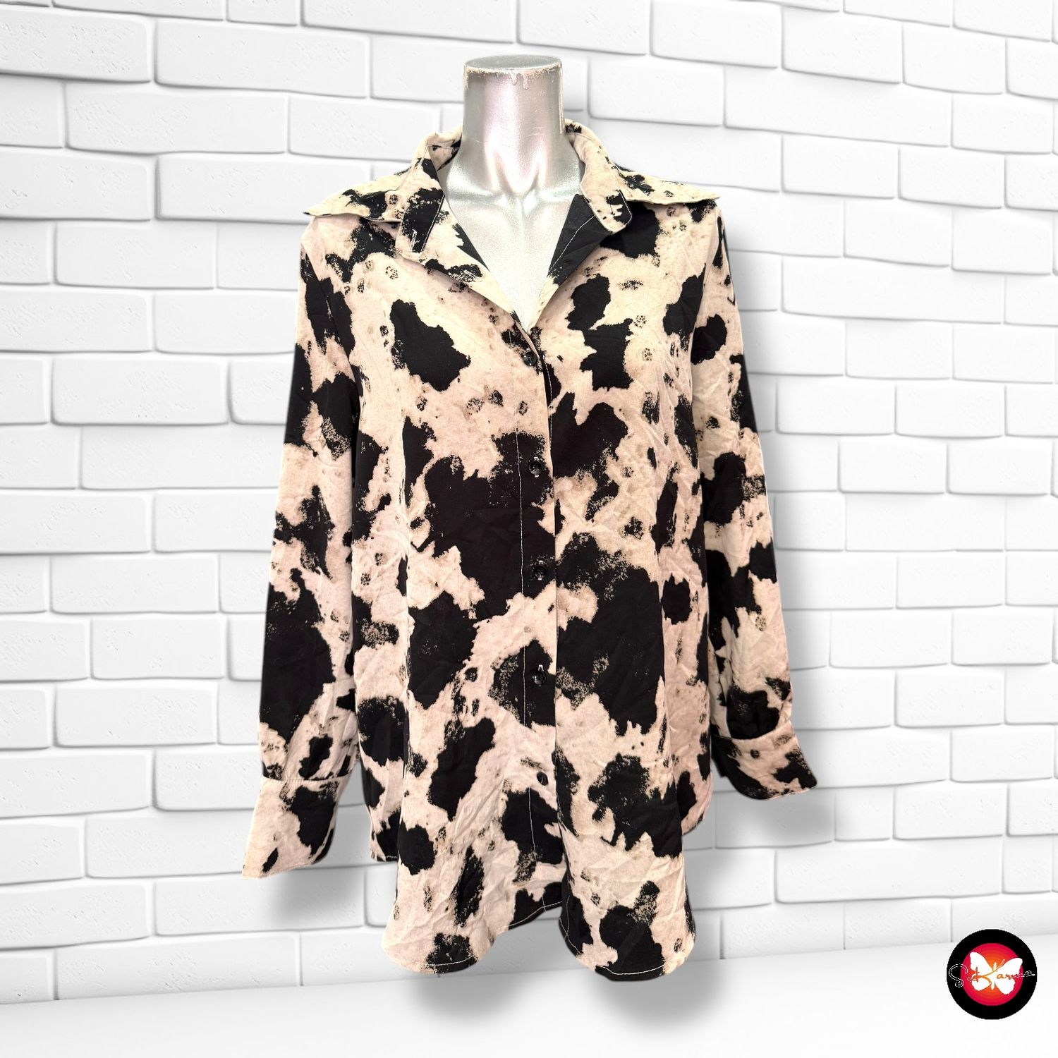 Camisa con estampado Talla M