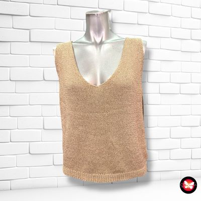 Jersey de noche de tirantes con brillo Talla L