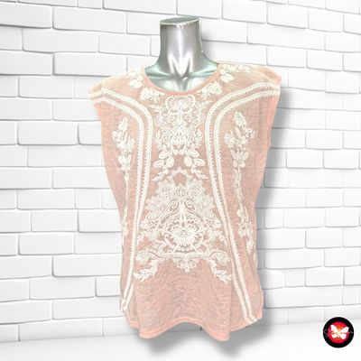 Jersey sin mangas con estampado ONE LOVE Talla L