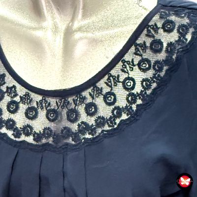 Blusa de media manga con encaje VERO MODA Talla M