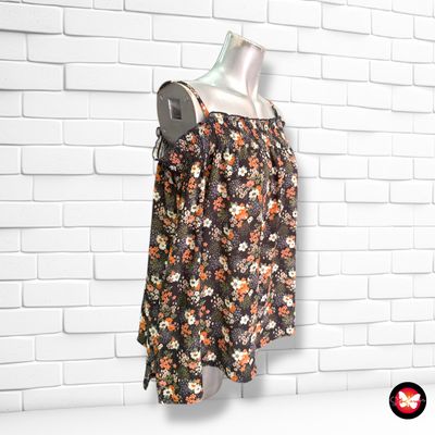 Blusa hombros descubiertos con estampado TALLY WEIJL Talla S