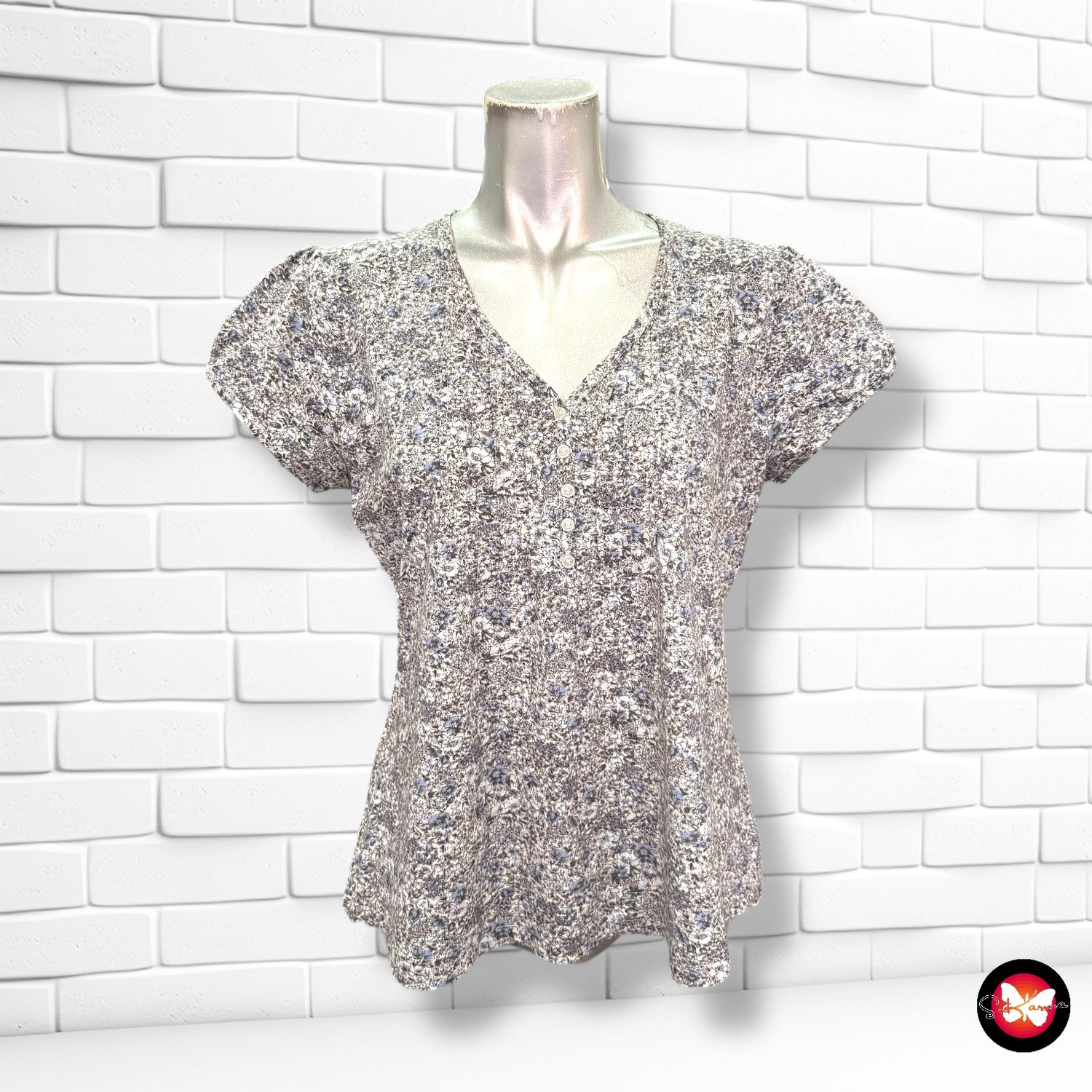 Blusa con estampado LISA TOSSA Talla L
