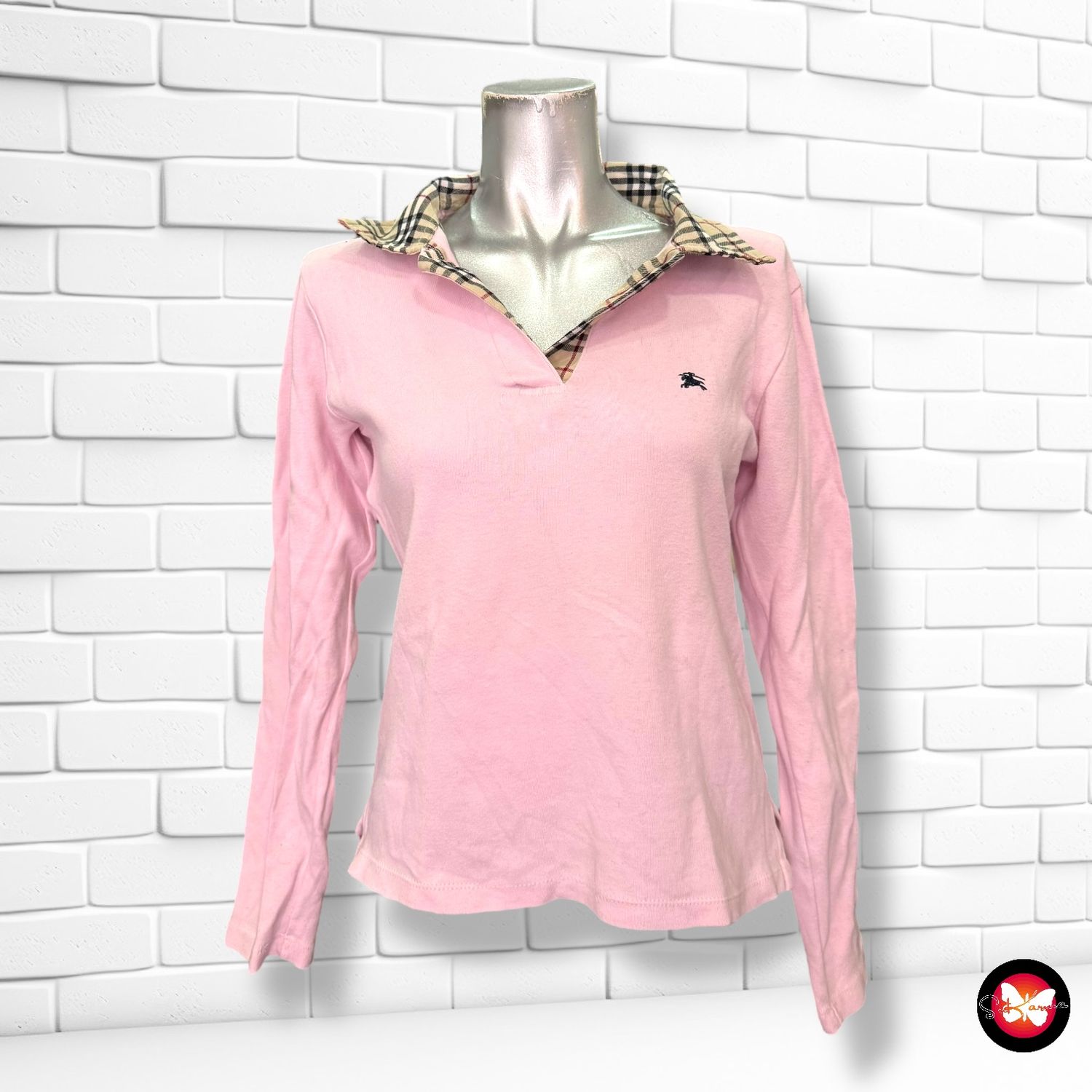 Camiseta tipo camisa BURBERRY Talla M
