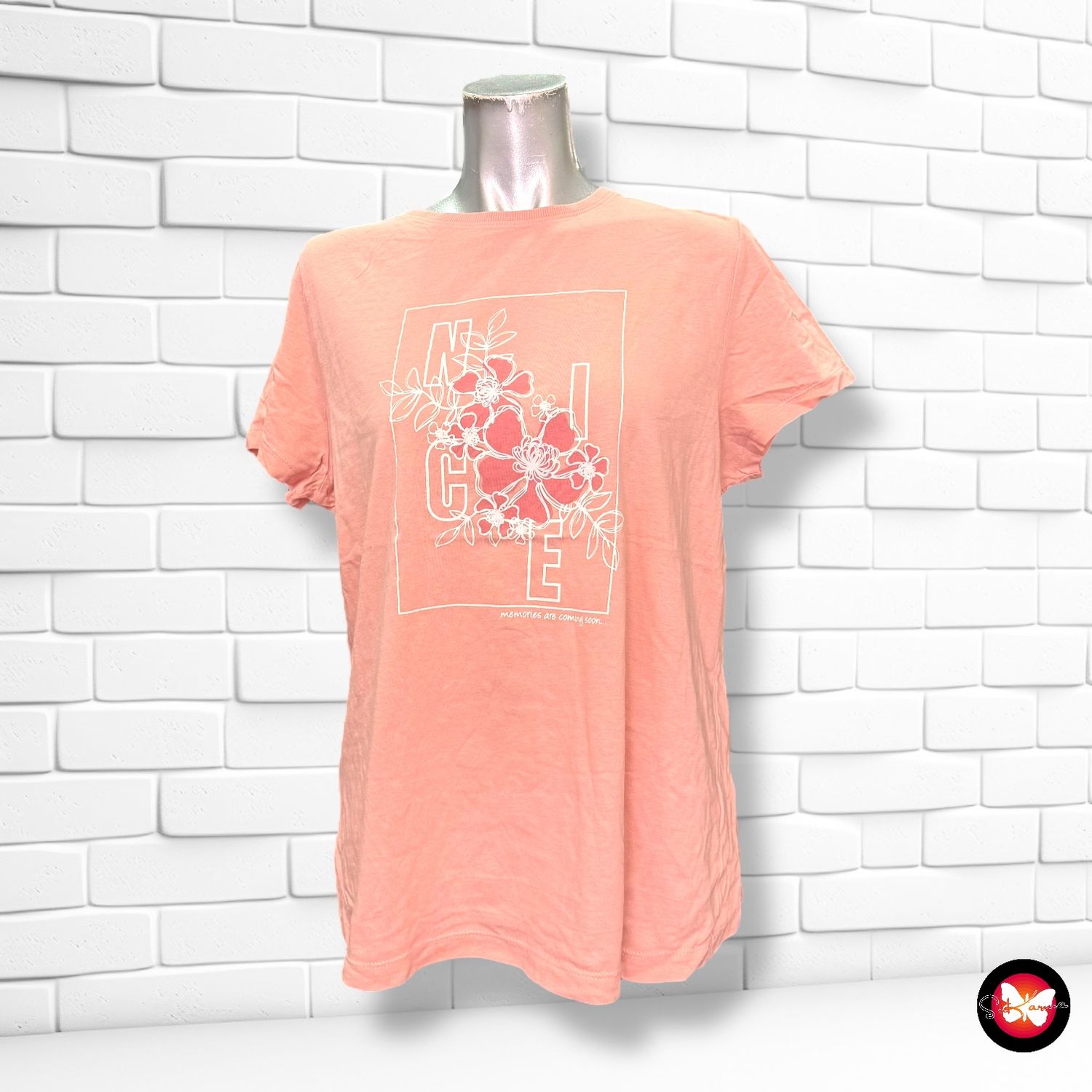 Camiseta con estampado ESMARA Talla M