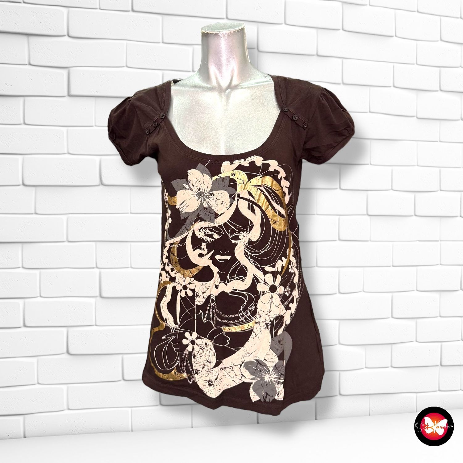 Camiseta con estampado COLOURS Talla L