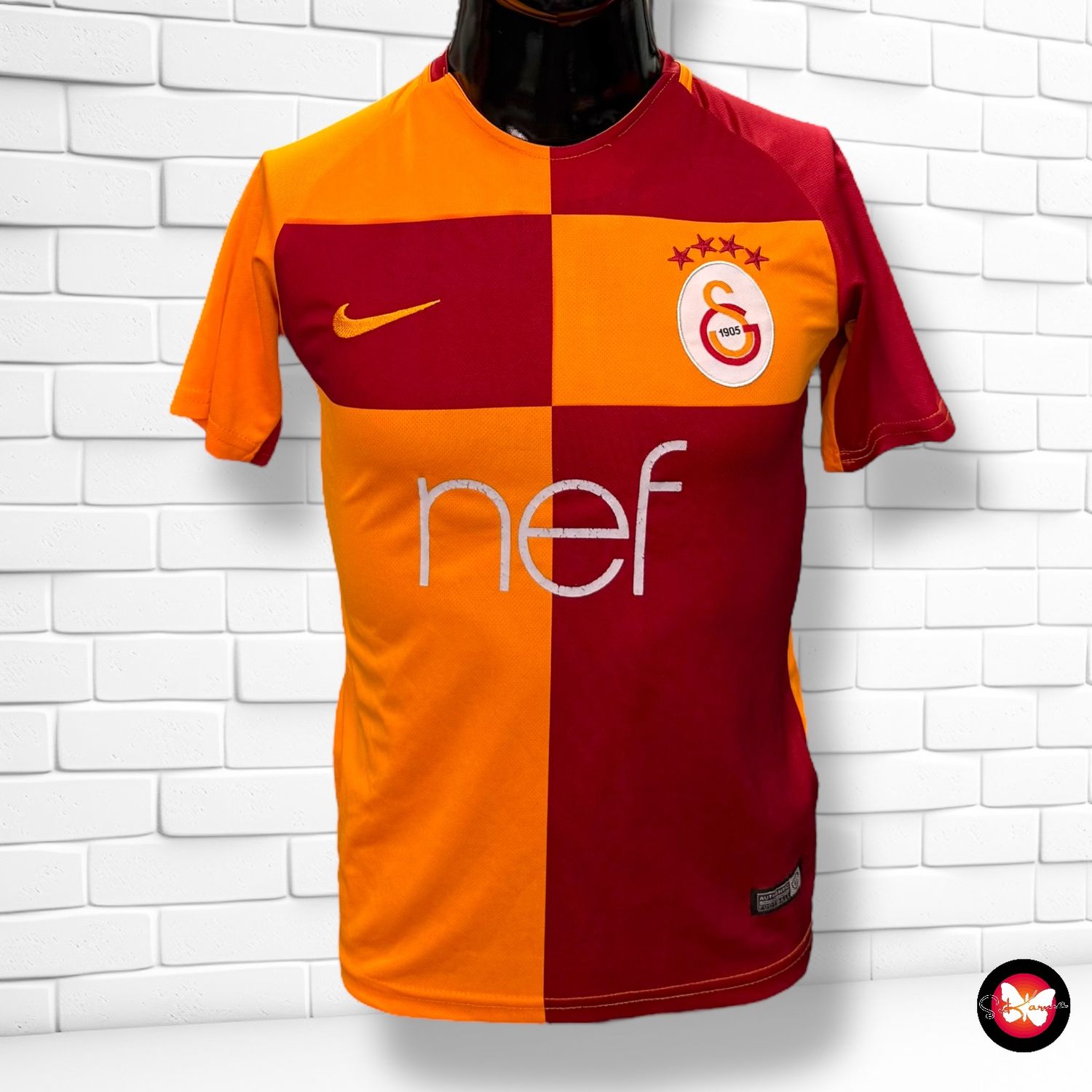 Camiseta de fútbol GALATASARAY ISTANBUL FOOTBALL · GARENTA · NIKE Talla Hombre XS