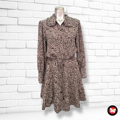 Vestido con estampado ZARA Talla XS