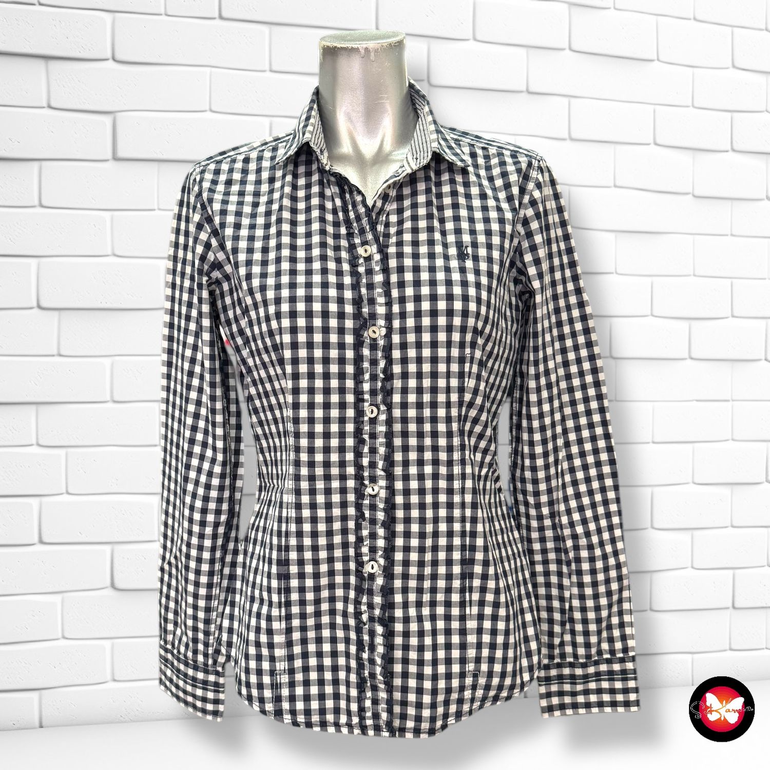 Camisa de cuadros MARC O´POLO Talla 36