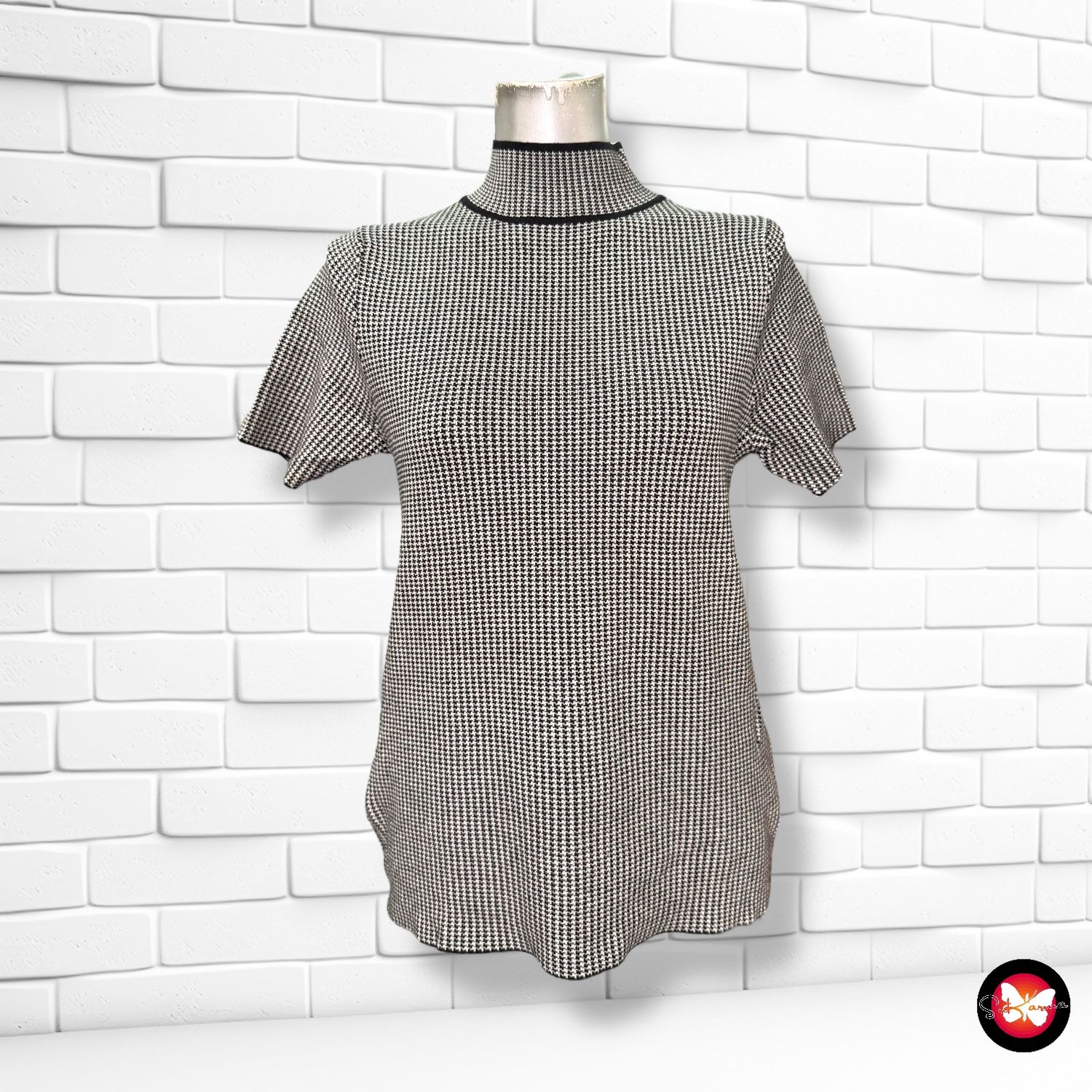 Jersey de manga corta y cuello alto SFERA COLLECTION Talla M
