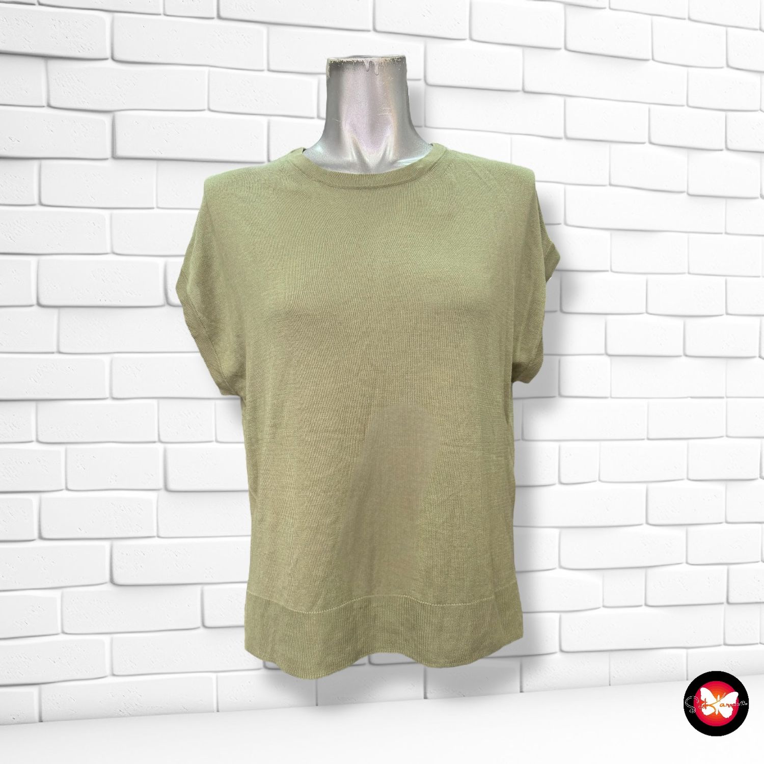 Jersey de manga corta H&amp;M BASIC Talla XS