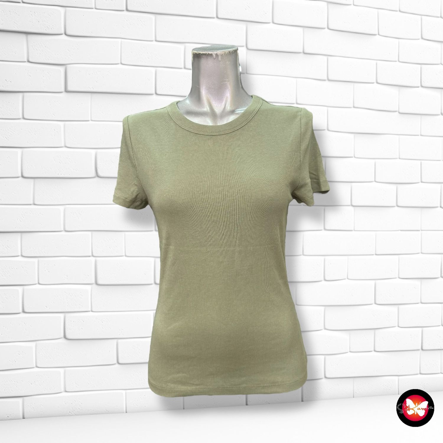 Camiseta de manga corta H&amp;M Talla M