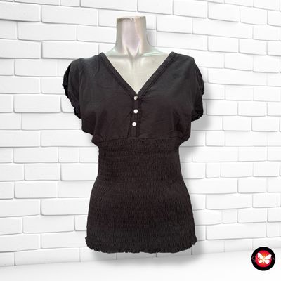 Camiseta de manga corta y nido de abeja OKAY Talla L