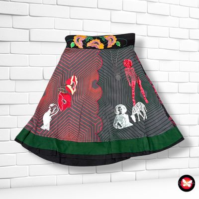 Falda suelta DESIGUAL Talla XS