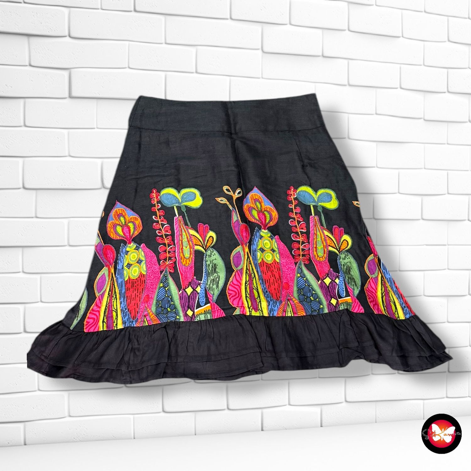 Falda suelta DESIGUAL Talla 42