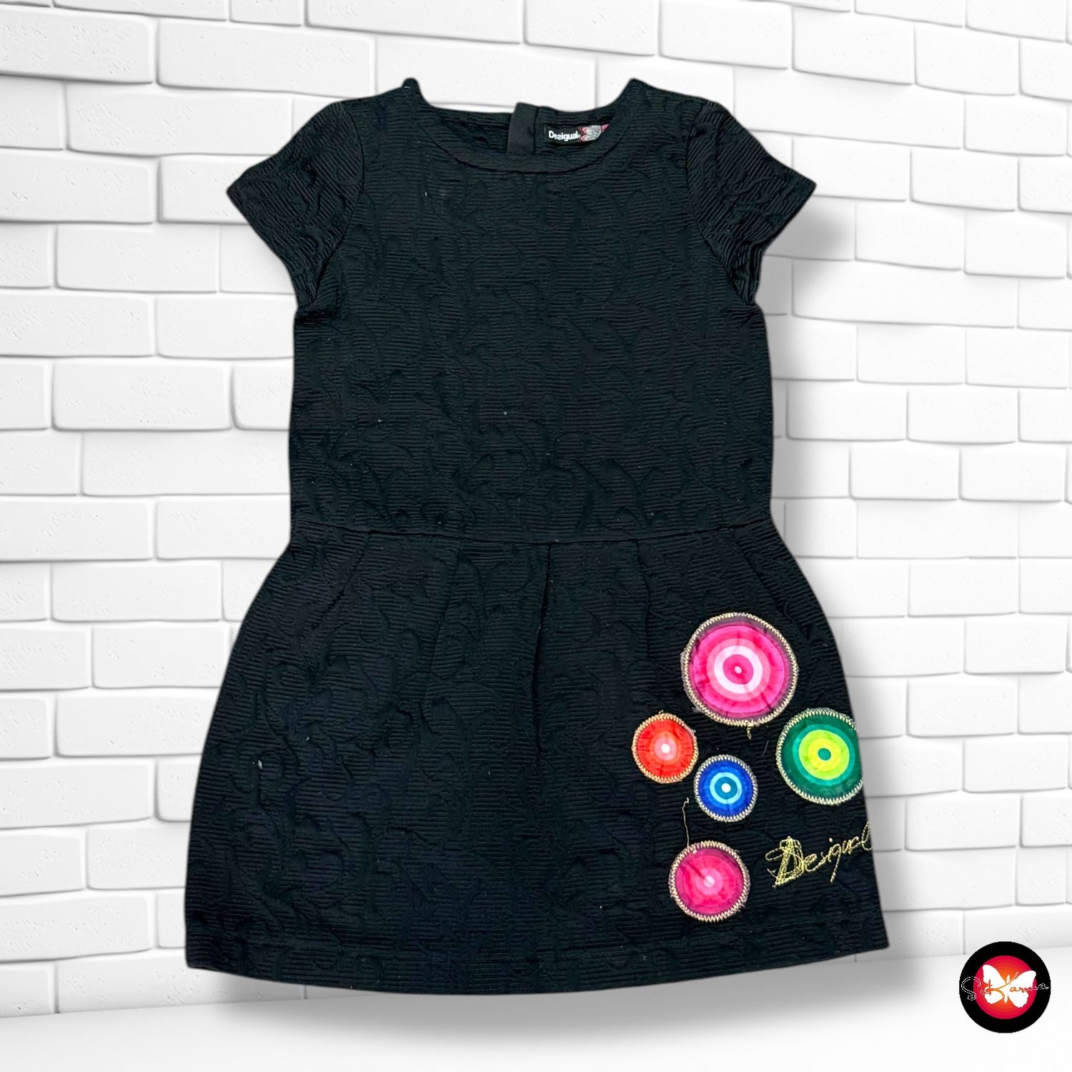 **HOY** Vestido DESIGUAL Talla 7-8 años
