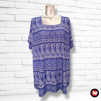 **HOY** Blusa con estampado ANTEA Talla XL