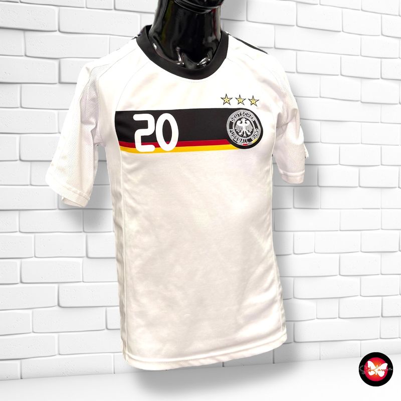 Camiseta de fútbol DEUTSCHER FUSSBALL BUND · PODOLSKI · Talla Infantil 14 años