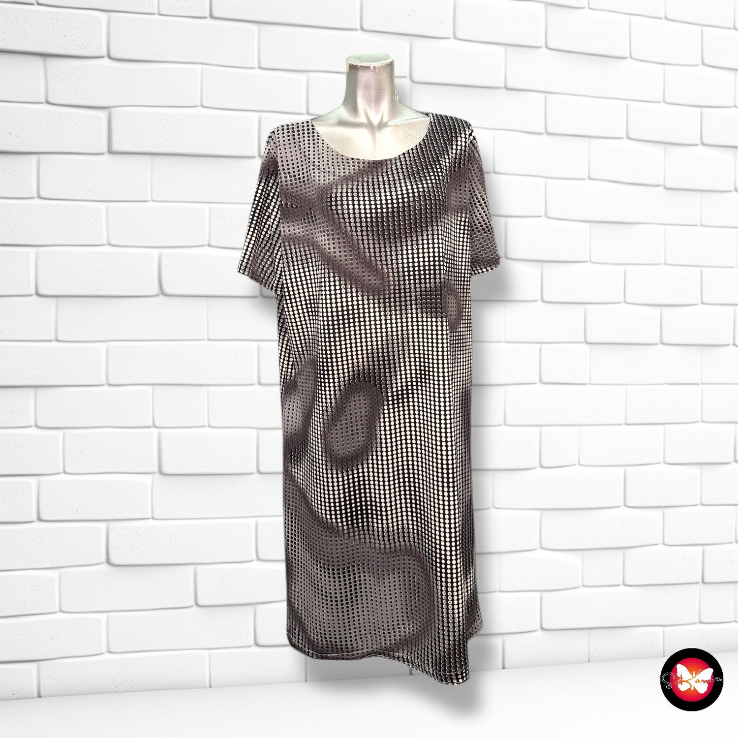 Vestido con estampado Talla XL