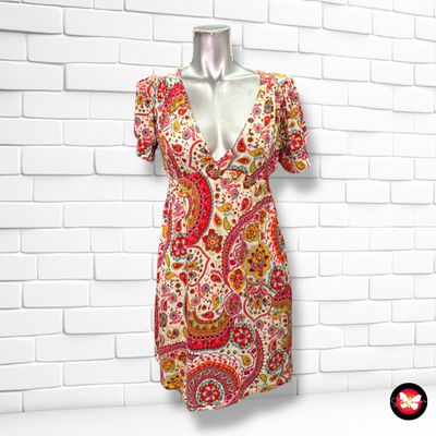 **HOY** Vestido con estampado MANGO Talla S