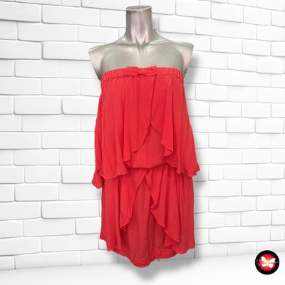 **HOY** Vestido escote palabra de honor Talla S