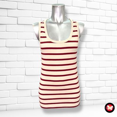 **HOY** Camiseta sin mangas canalé Talla S/M