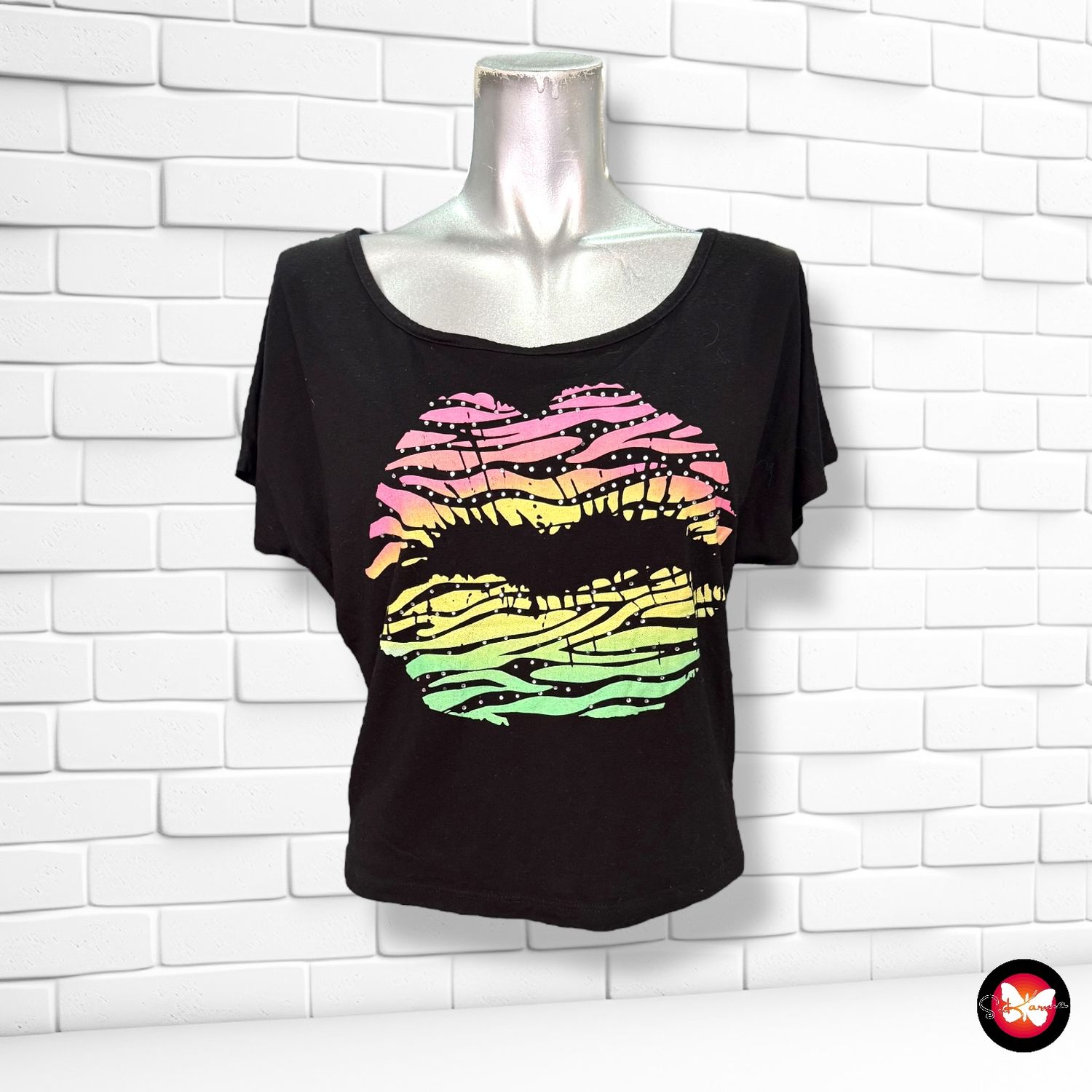 Camiseta corta de manga corta BLIND DATE Talla S