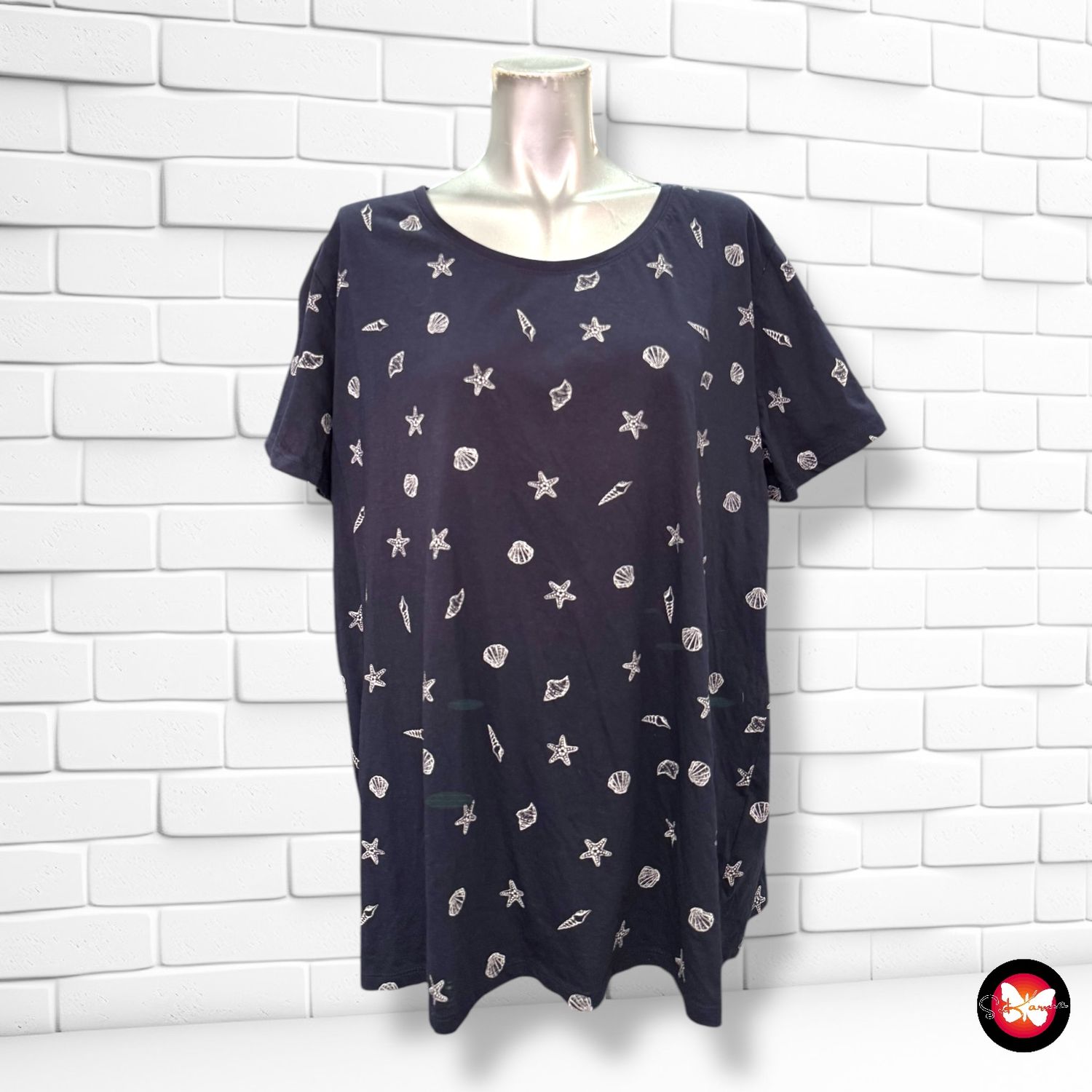 Camiseta de manga corta C&amp;A Talla XL